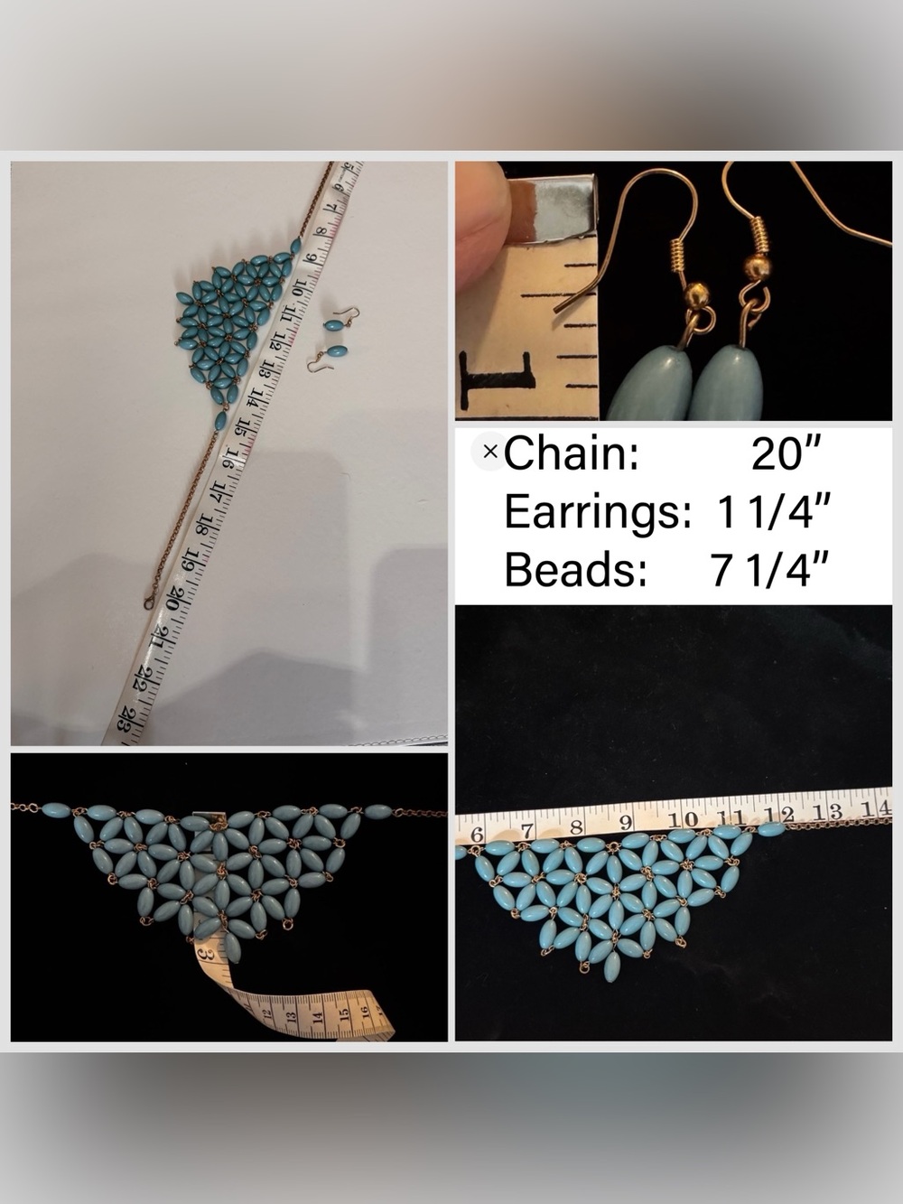 Beaded Necklace/Earring Set
Vintage: The Skyline Collection - Picture 5 of 7